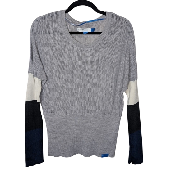 Adidas originals gray crewneck sz 38 - Picture 1 of 7